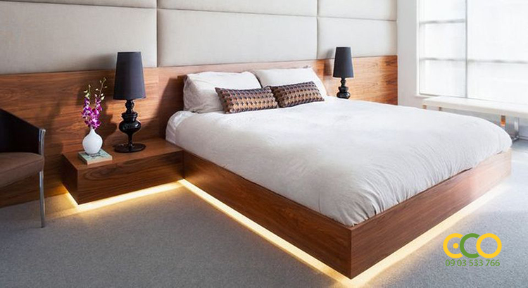 Giường ngủ từ gỗ tự nhiên - Nội Thất Eco Vina - Công Ty TNHH Đầu Tư Và Phát Triển Eco Vina Việt Nam